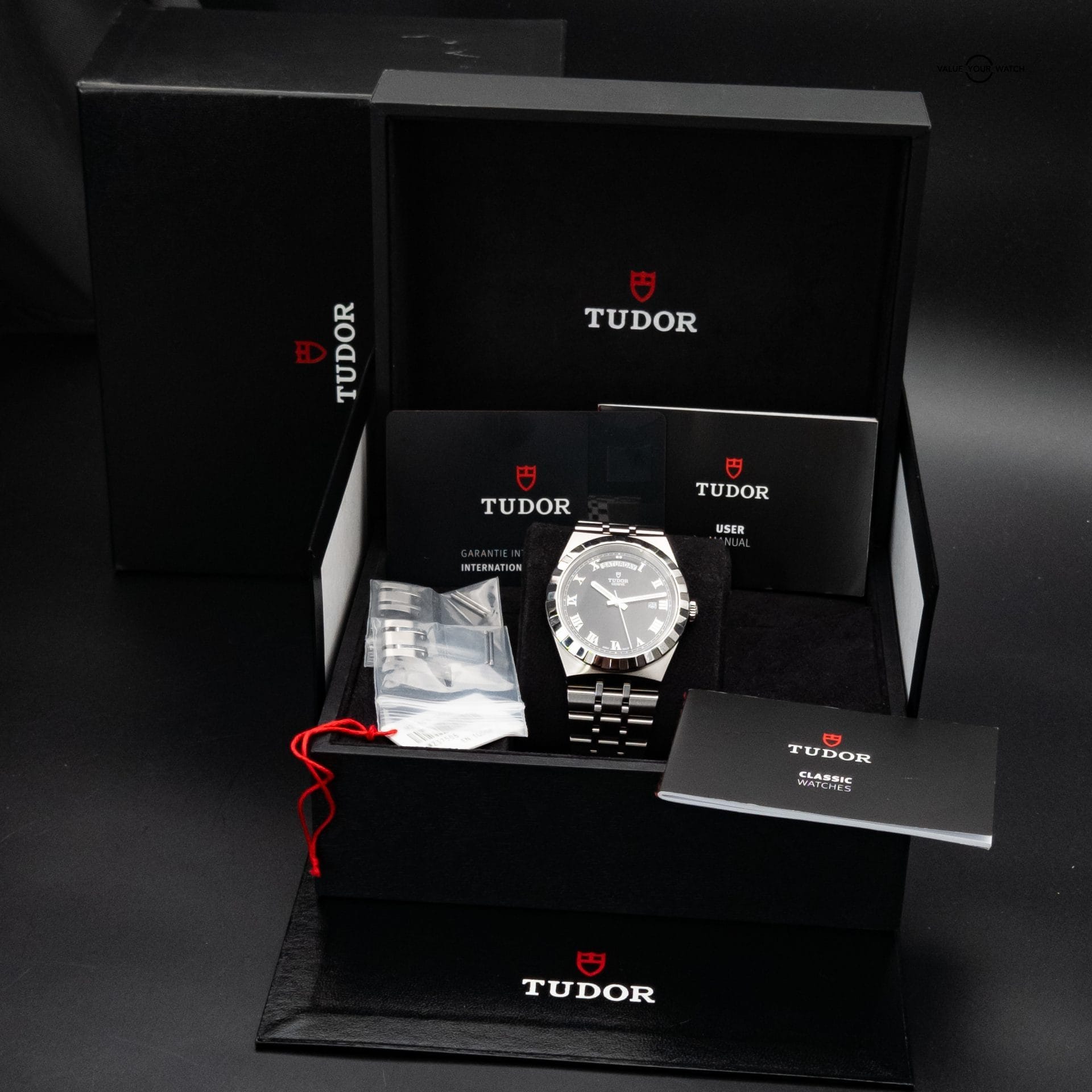 Tudor Royal 41mm Black Dial Stainless Steel M28600-0003 Warranty until 2027 - Image 3