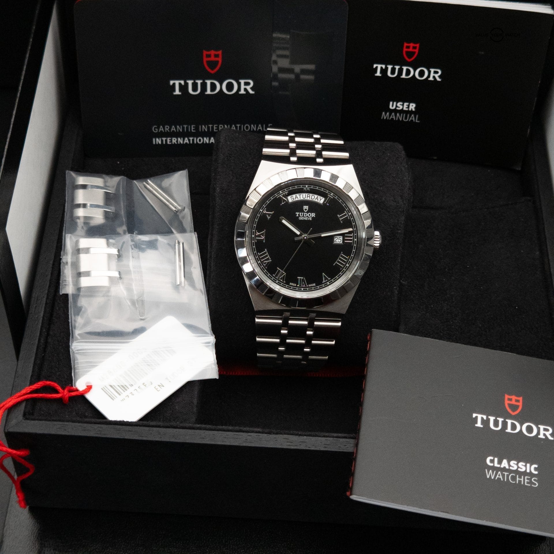 Tudor Royal 41mm Black Dial Stainless Steel M28600-0003 Warranty until 2027 - Image 2