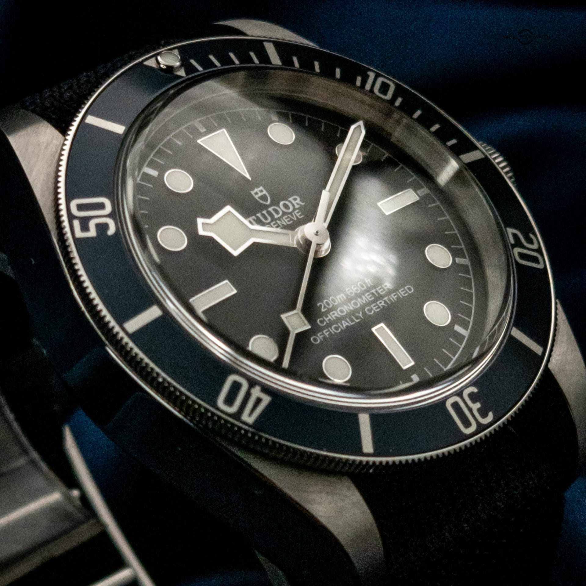 Tudor Black Bay Blue Bezel Steel 41mm Automatic Watch 79230B B+P, 5 Extra Straps - Image 12