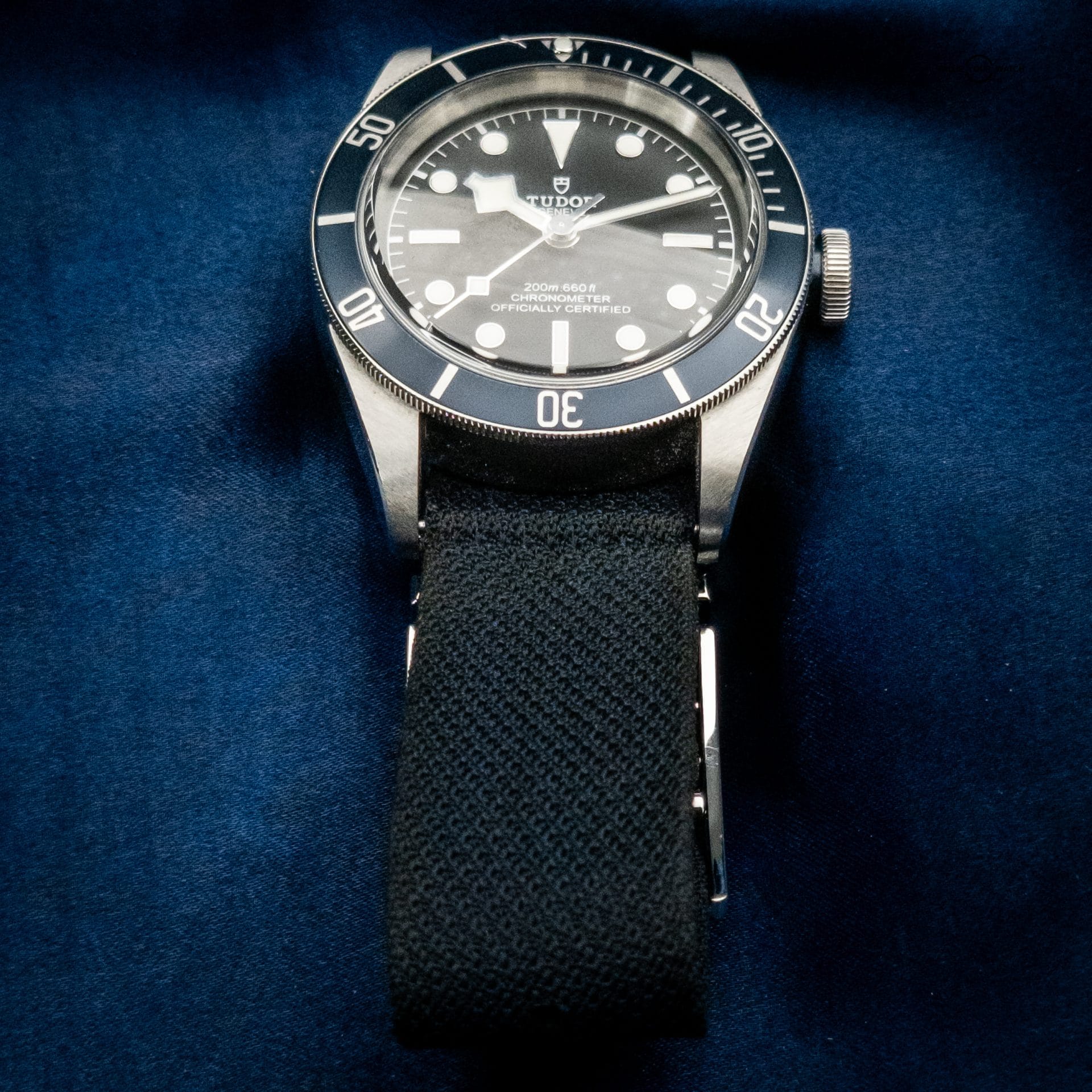 Tudor Black Bay Blue Bezel Steel 41mm Automatic Watch 79230B B+P, 5 Extra Straps - Image 8