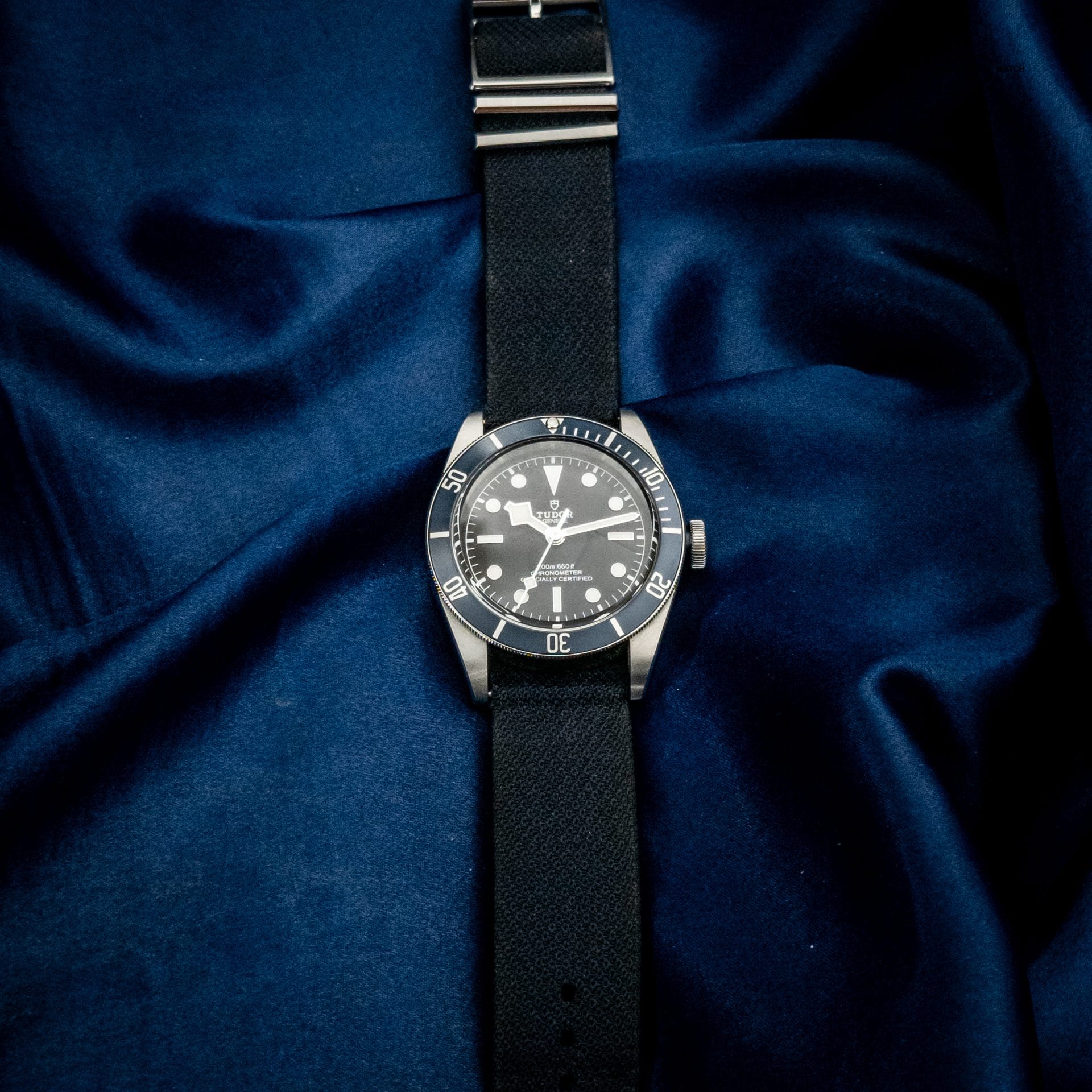 Tudor Black Bay Blue Bezel Steel 41mm Automatic Watch 79230B B+P, 5 Extra Straps - Image 15