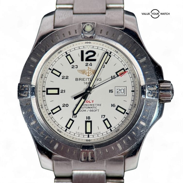 Breitling Colt Automatic 44mm A17388, Box and Papers