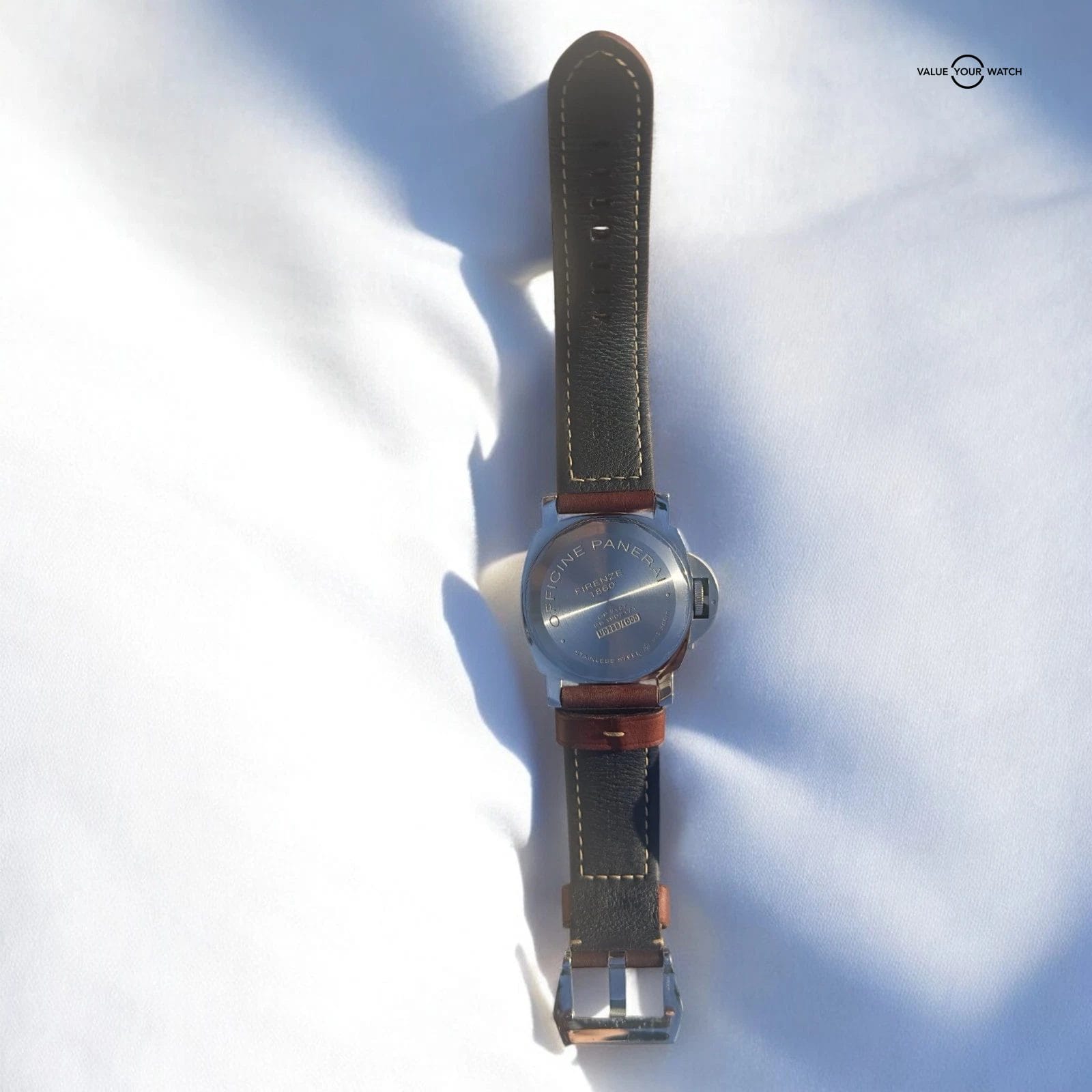 Panerai Luminor Men's Black Watch - PAM00795, Full Set, near Mint, 2 OEM Straps - Image 6