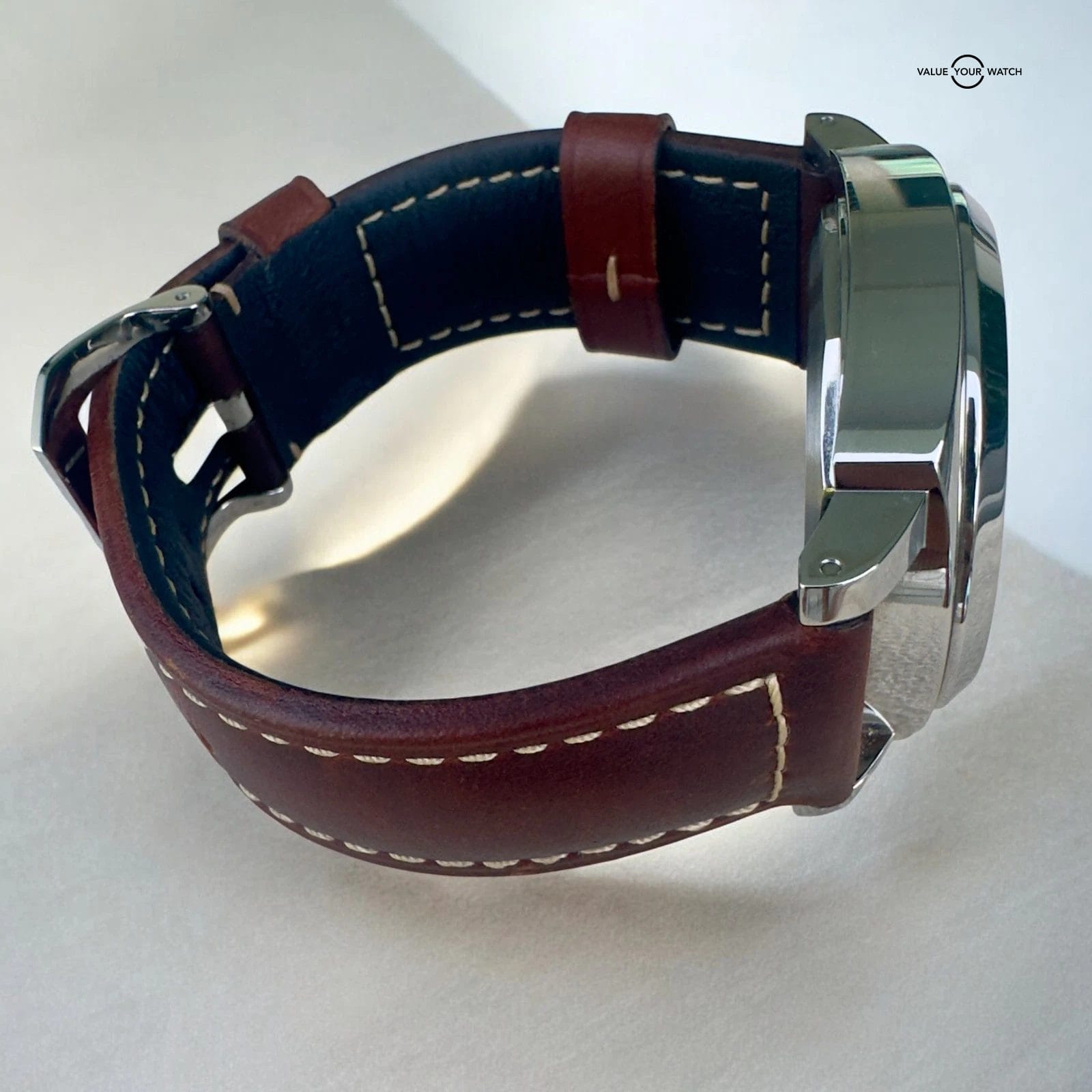 Panerai Luminor Men's Black Watch - PAM00795, Full Set, near Mint, 2 OEM Straps - Image 7