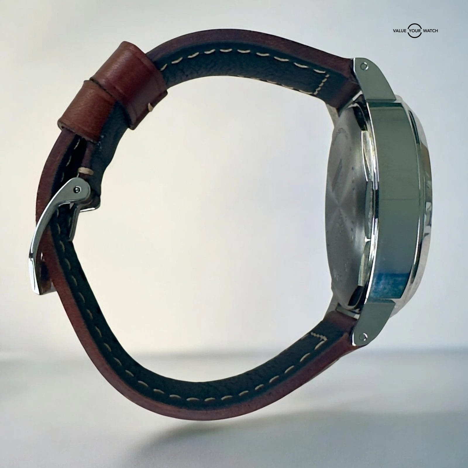 Panerai Luminor Men's Black Watch - PAM00795, Full Set, near Mint, 2 OEM Straps - Image 8