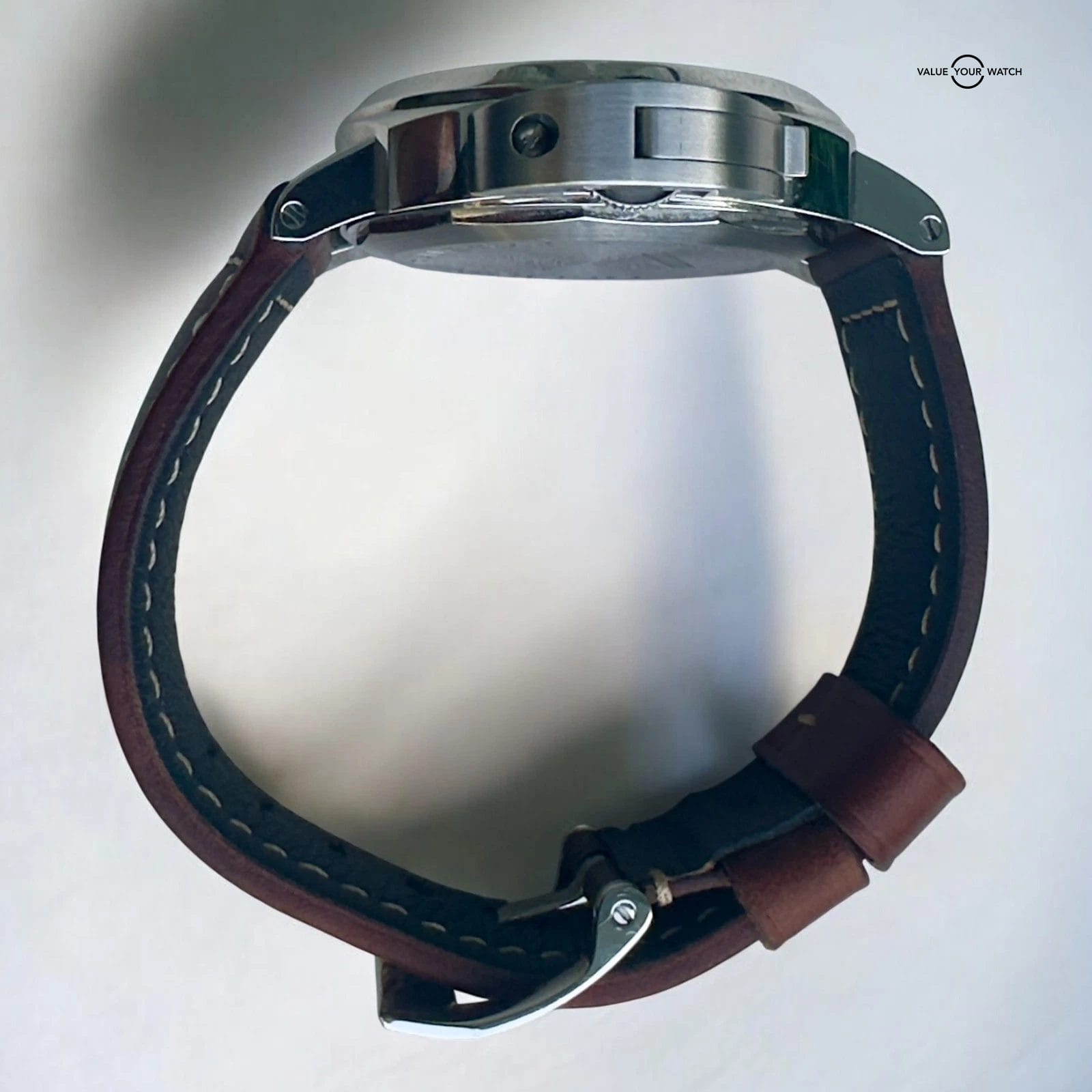 Panerai Luminor Men's Black Watch - PAM00795, Full Set, near Mint, 2 OEM Straps - Image 10