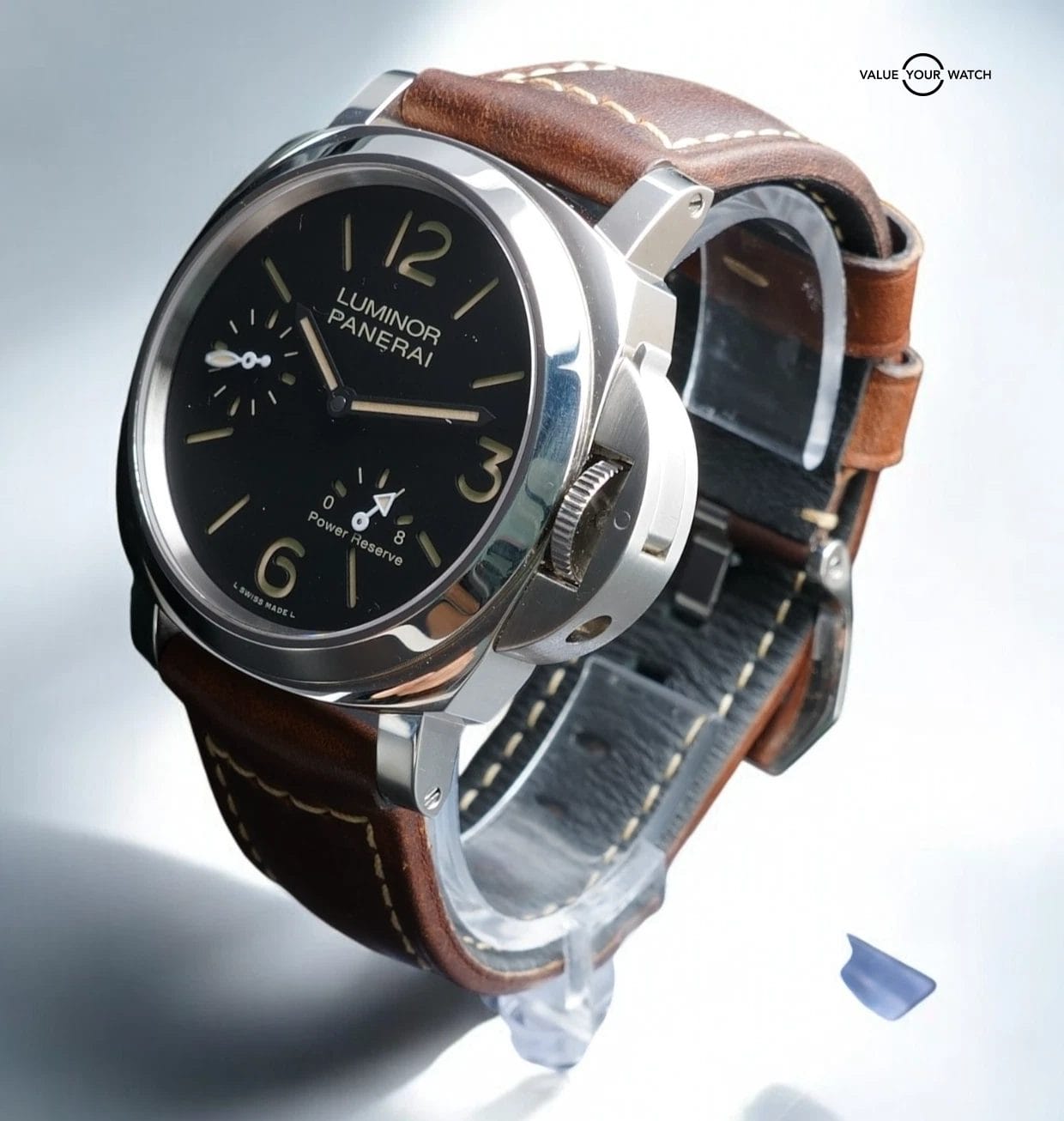 Panerai Luminor Men's Black Watch - PAM00795, Full Set, near Mint, 2 OEM Straps - Image 14