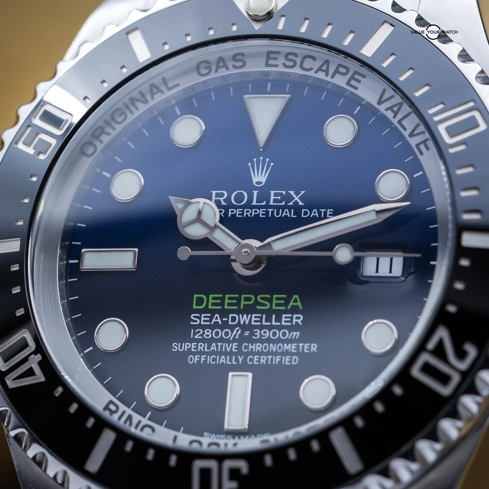 Rolex Sea-Dweller Deepsea ‘D-Blue’ 44mm James Cameron Ceramic 116660 - Full Set - Image 6