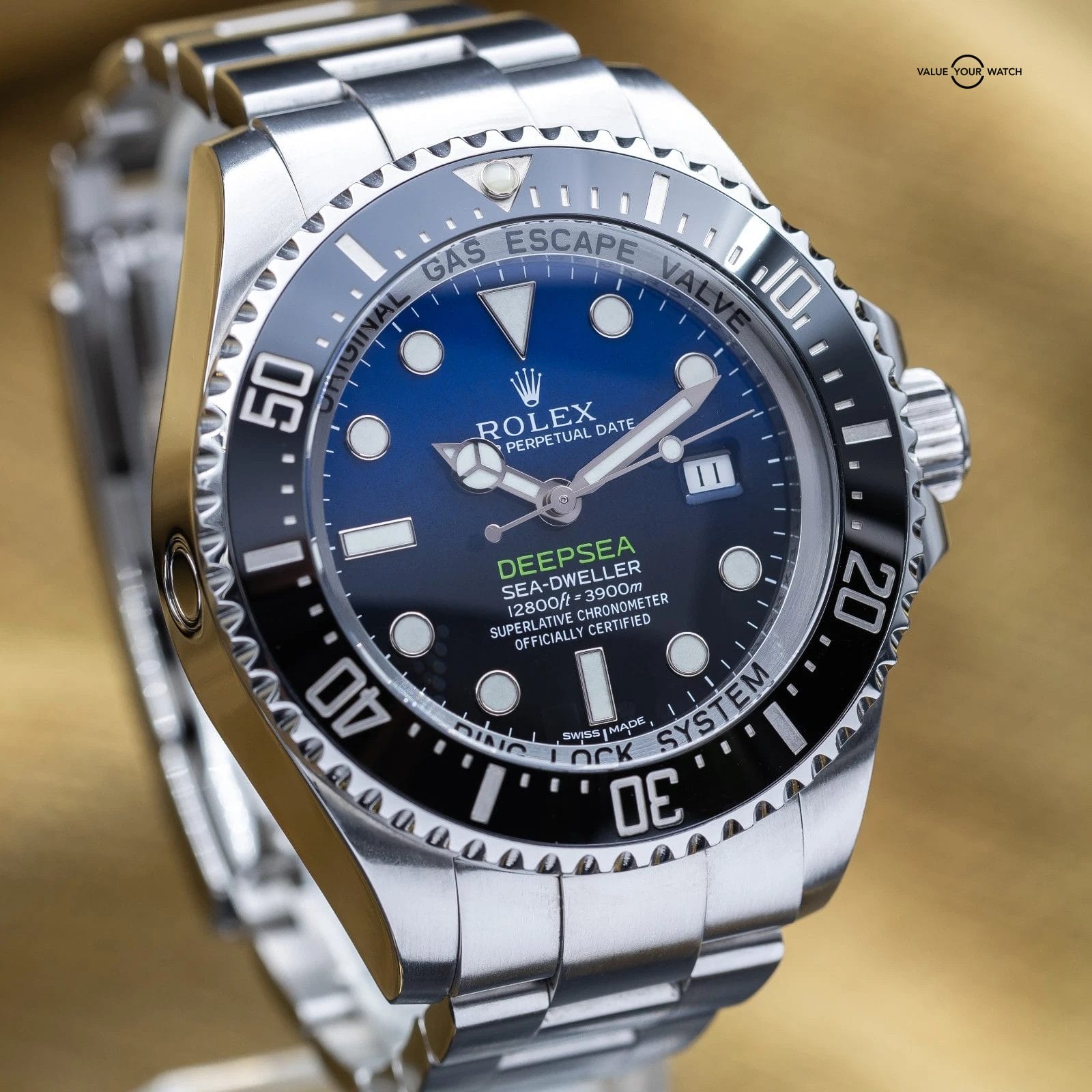 Rolex Sea-Dweller Deepsea ‘D-Blue’ 44mm James Cameron Ceramic 116660 - Full Set - Image 16