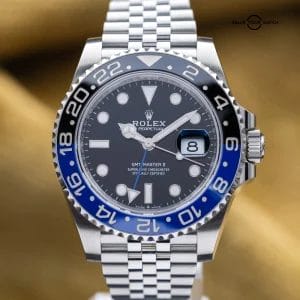 Rolex GMT-Master II “Batgirl” Jubilee Steel 40mm 126710BLNR – 2023 Full Set