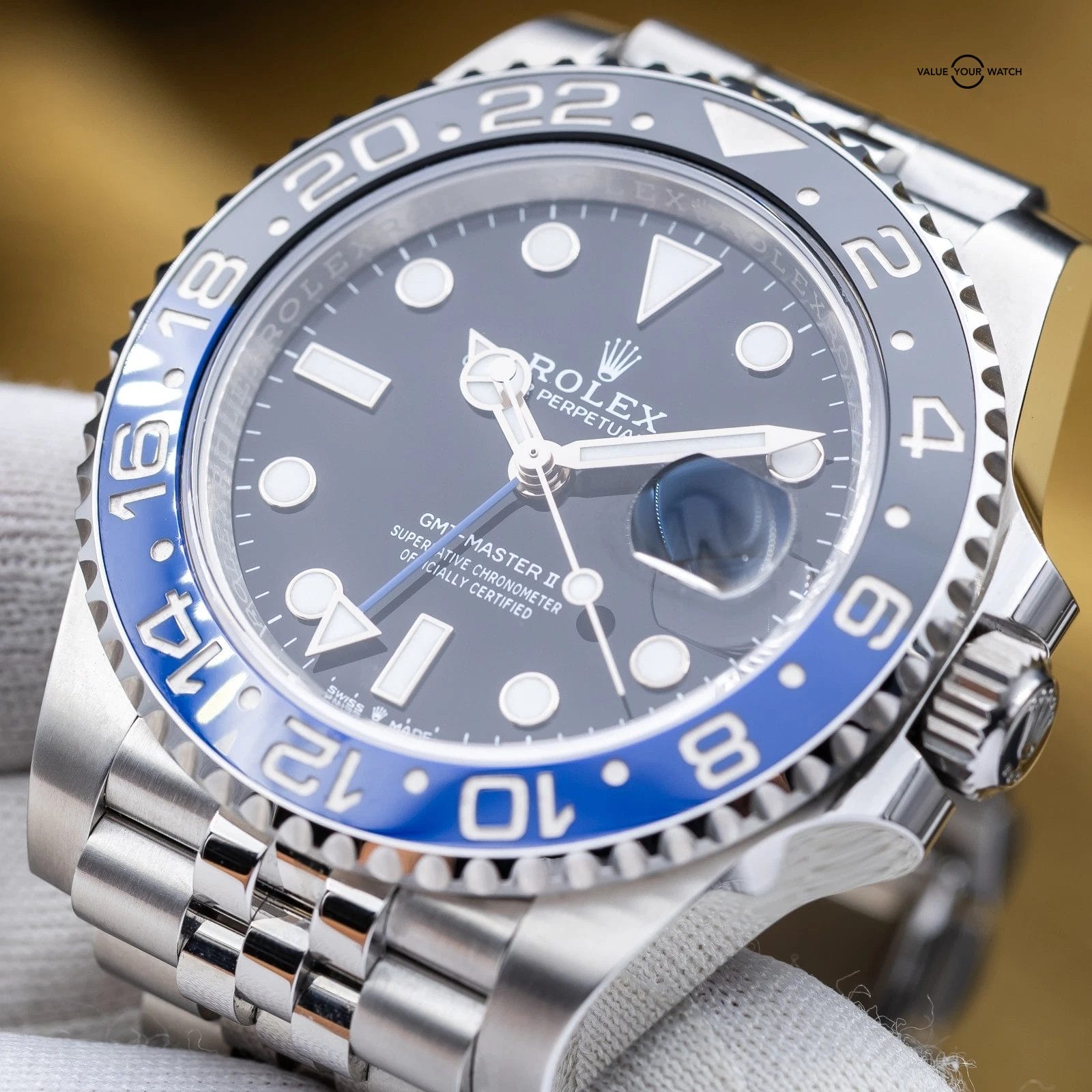 Rolex GMT-Master II “Batgirl” Jubilee Steel 40mm 126710BLNR - 2023 Full Set - Image 10