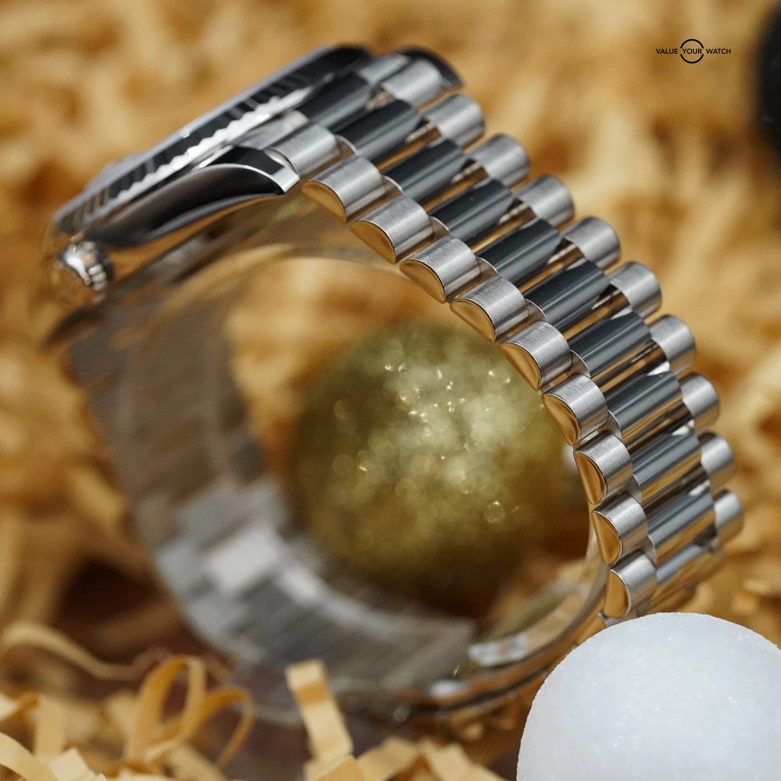 Rolex Day-Date 228239 White Gold President | Meteorite | 2025 Mint, Complete Set - Image 6