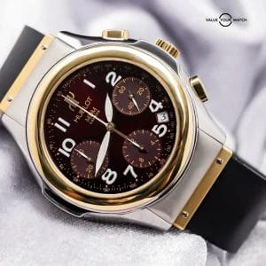 Hublot Elegant MDM 40 mm Yellow Gold & Stainless Steel Bordeaux 1810.2