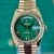 2025 Rolex Day Date 40mm Yellow Gold with Money Green Dial – Collectors Full Set