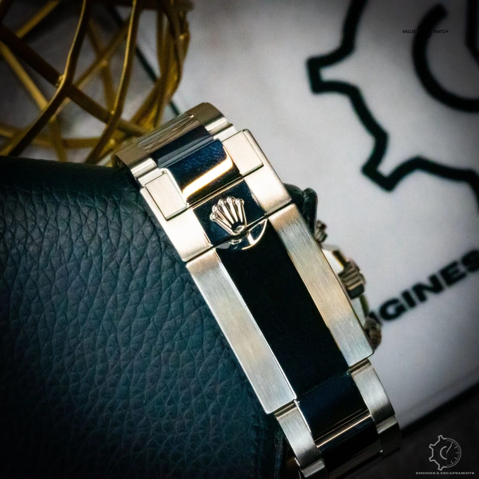 Rolex Cosmograph Daytona 40mm Complete Set Mint 18K White Gold Blue Dial 116509 - Image 10