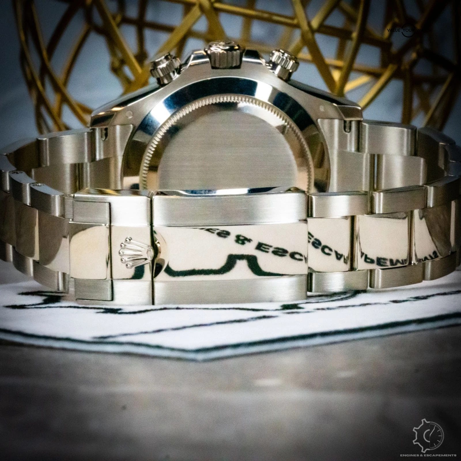 Rolex Cosmograph Daytona 40mm Complete Set Mint 18K White Gold Blue Dial 116509 - Image 11