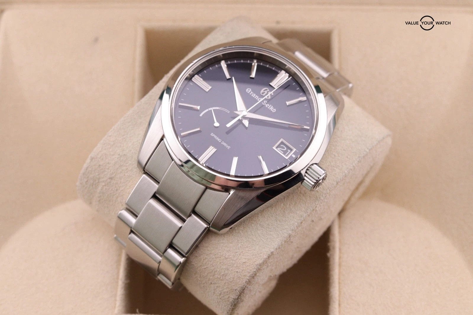 Grand Seiko Heritage Blue Men's Watch - SBGA439 - Image 3