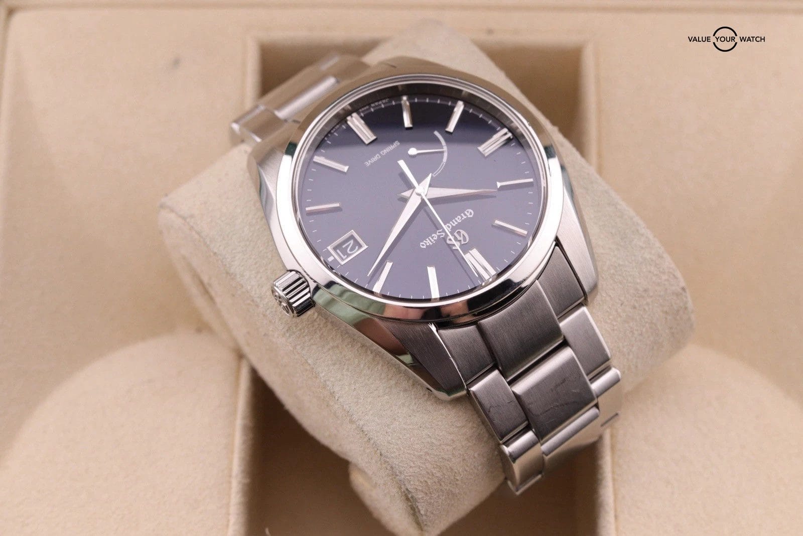 Grand Seiko Heritage Blue Men's Watch - SBGA439 - Image 9