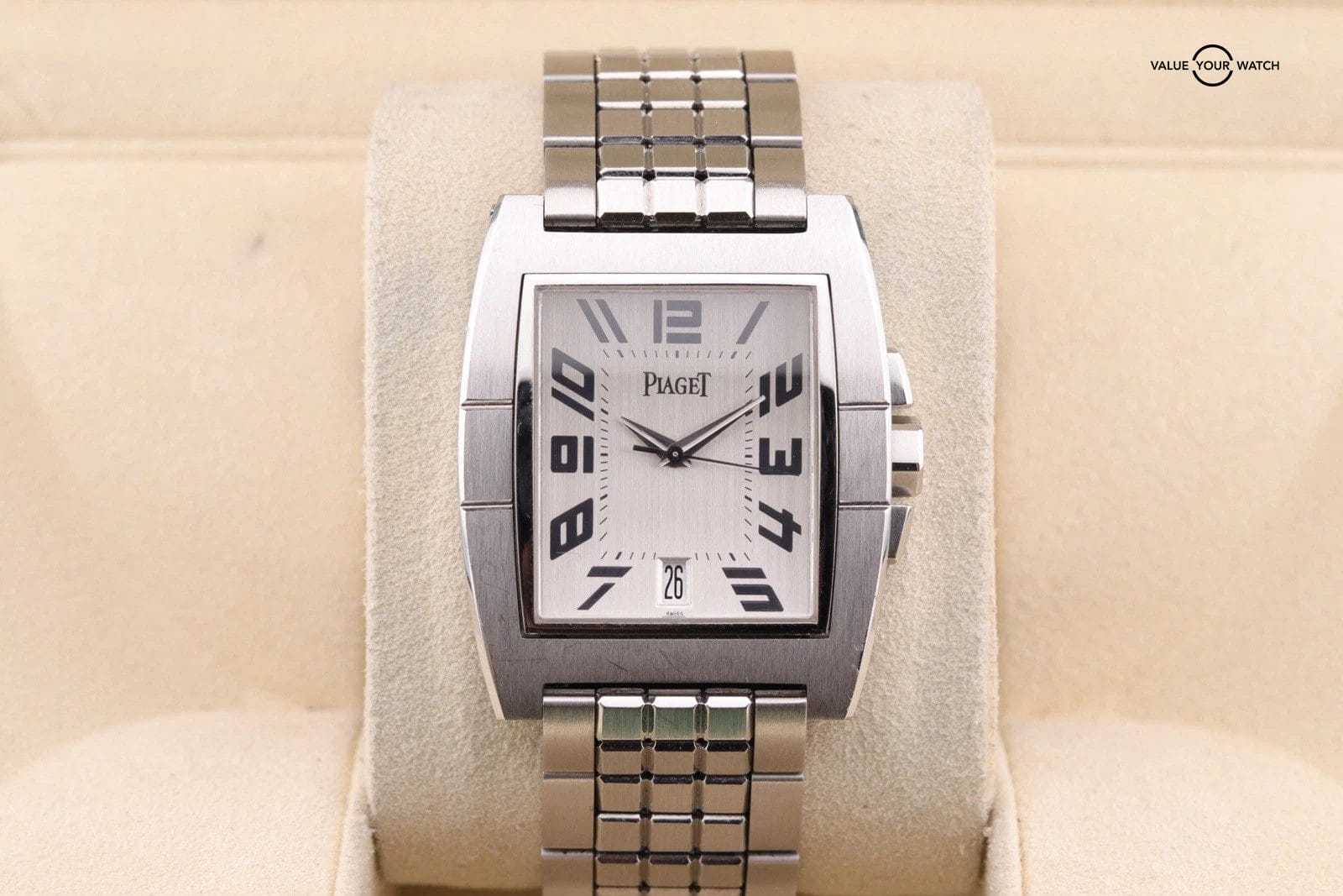 Piaget Upstream Silver Unisex Adults Watch - 27050