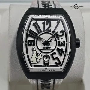 Franck Muller Vanguard black carbon Fxxking Rabbits #Fr2 limited edition #Fr2nck