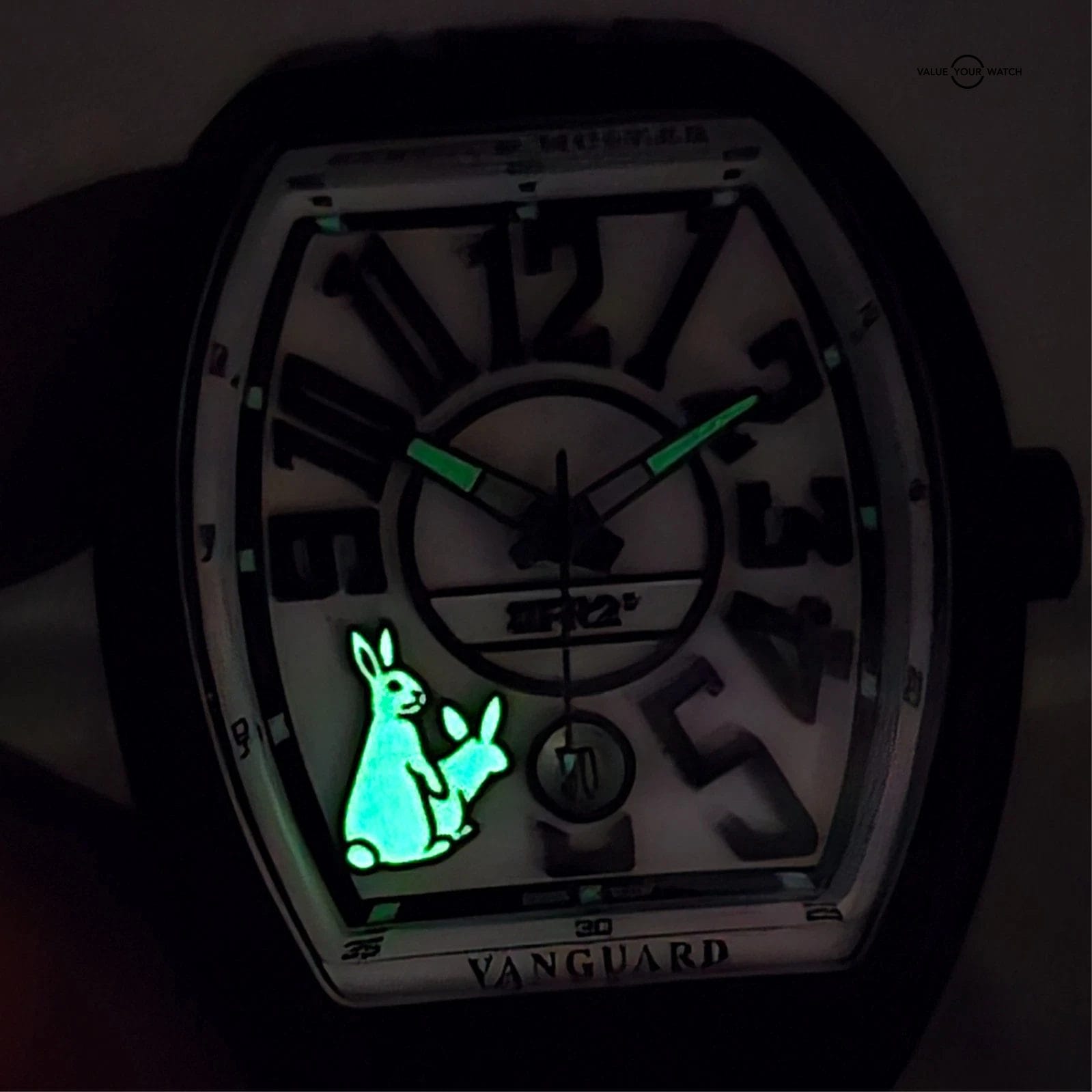 Franck Muller Vanguard black carbon Fxxking Rabbits #Fr2 limited edition #Fr2nck - Image 4
