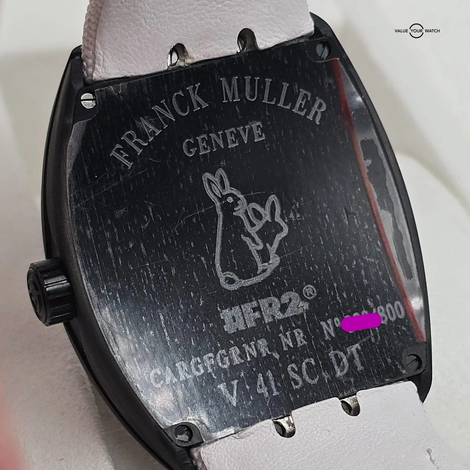Franck Muller Vanguard black carbon Fxxking Rabbits #Fr2 limited edition #Fr2nck - Image 5