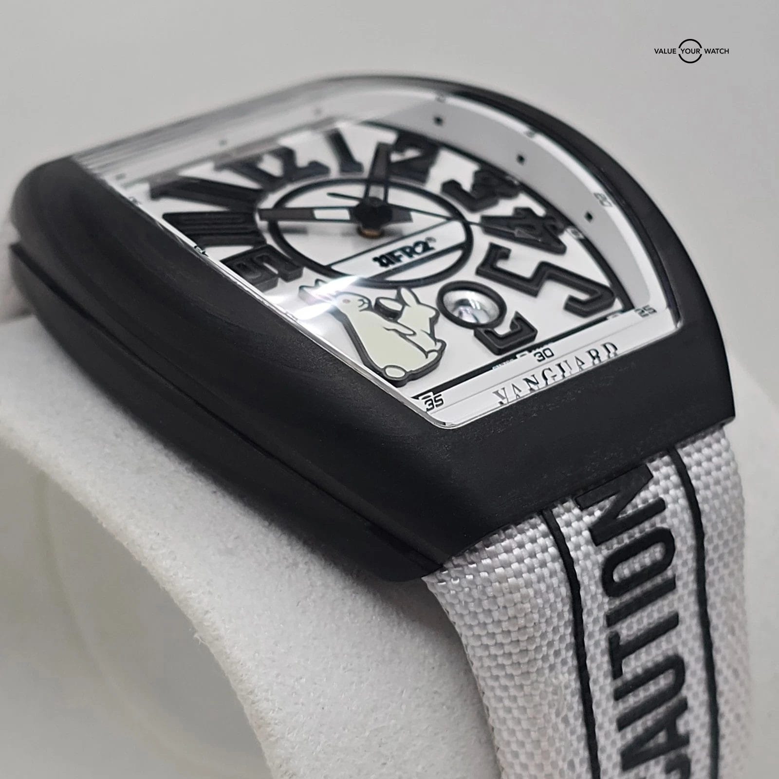 Franck Muller Vanguard black carbon Fxxking Rabbits #Fr2 limited edition #Fr2nck - Image 13
