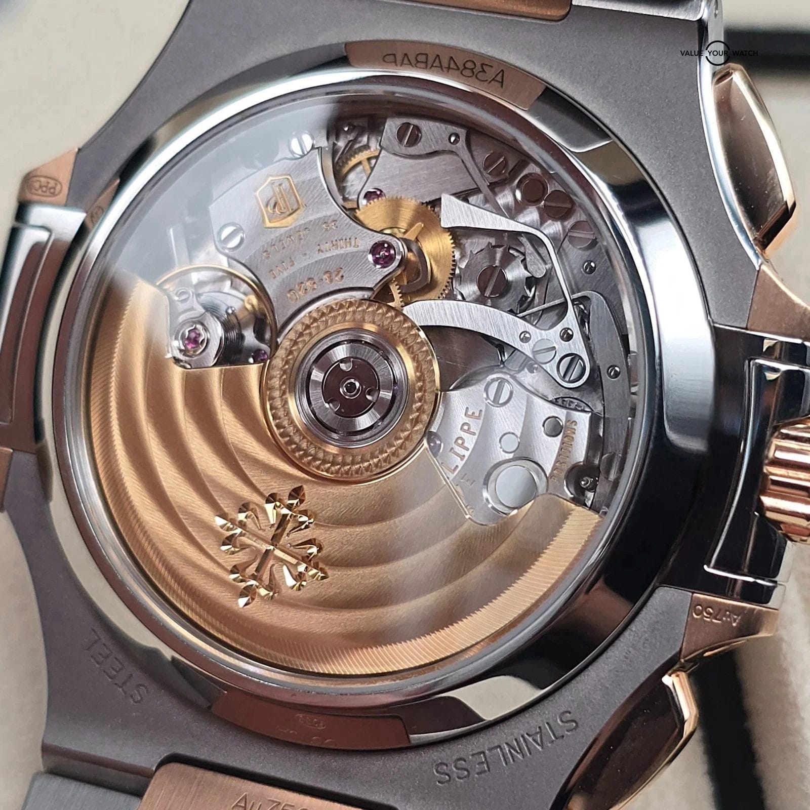 Patek Phillipe Nautilus Flyback Chronograph in 18k Gold/steel, 5980/1AR 2024! - Image 11