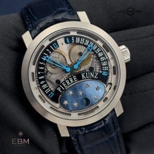 Pierre Kunz Spirit of Challenge “Tahiti Moon” PKA 014 HMRL Double Retrograde / Moonphase • Titanium • Full Set • Circa 2005