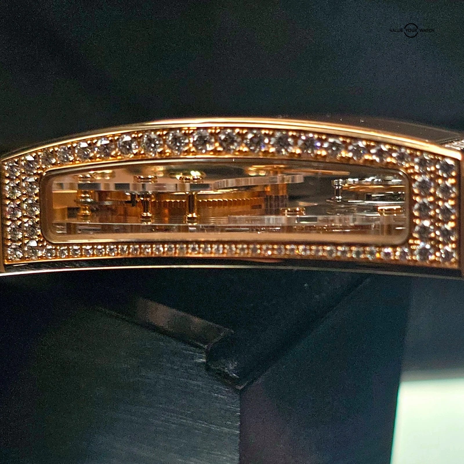 Corum Golden Bridge Tourbillon, 18k gold Factory Baguette Diamonds, 5 piece run! - Image 13