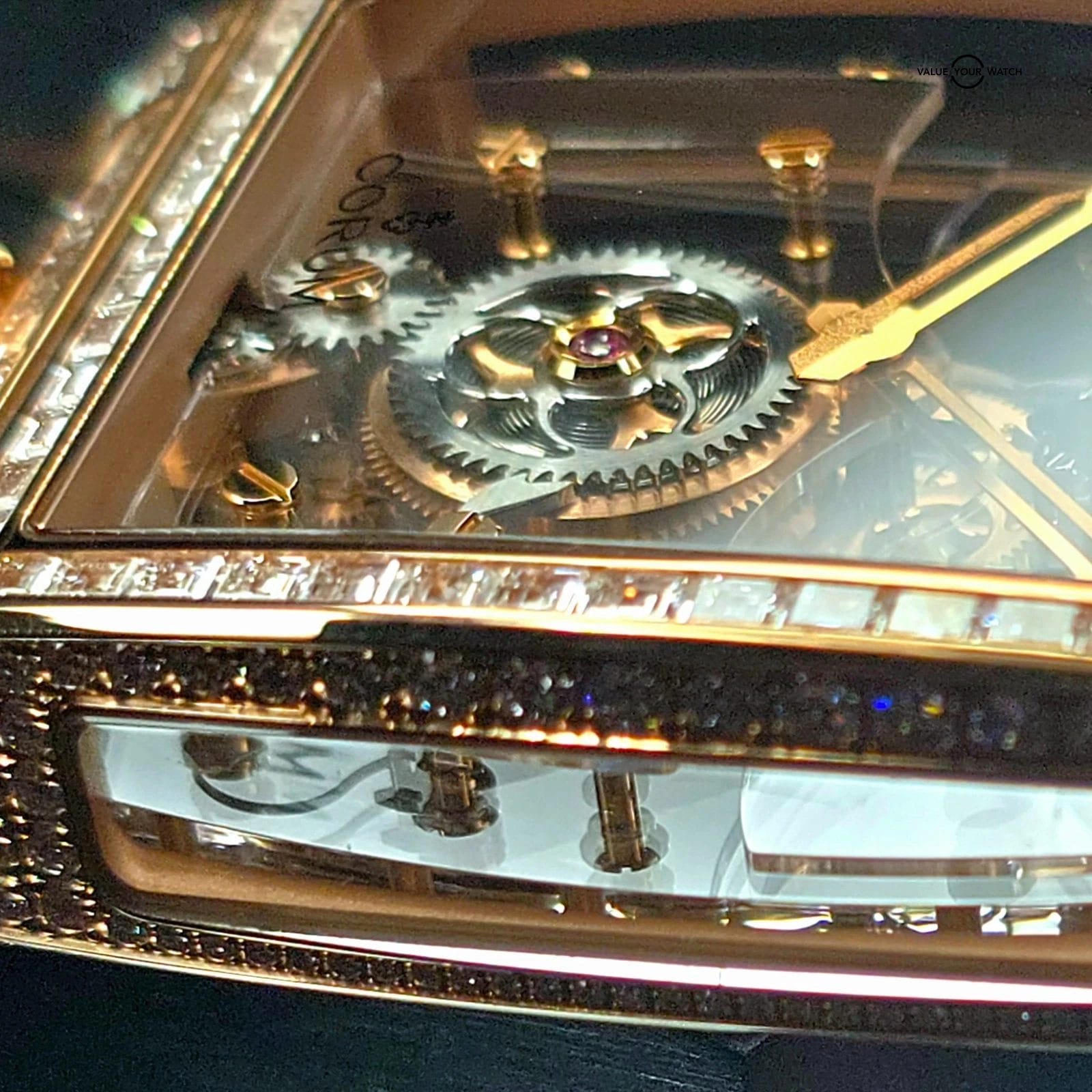 Corum Golden Bridge Tourbillon, 18k gold Factory Baguette Diamonds, 5 piece run! - Image 14
