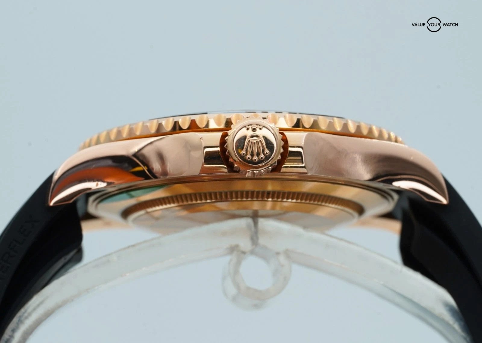 Rolex Yacht-master 40mm 116655 Rose Gold Oysterflex BOXES/PAPERS! - Image 8