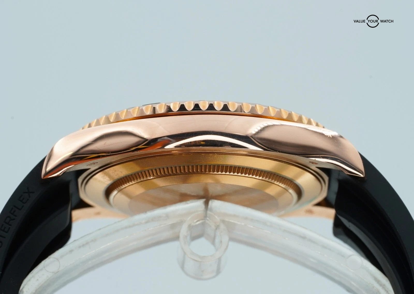 Rolex Yacht-master 40mm 116655 Rose Gold Oysterflex BOXES/PAPERS! - Image 9