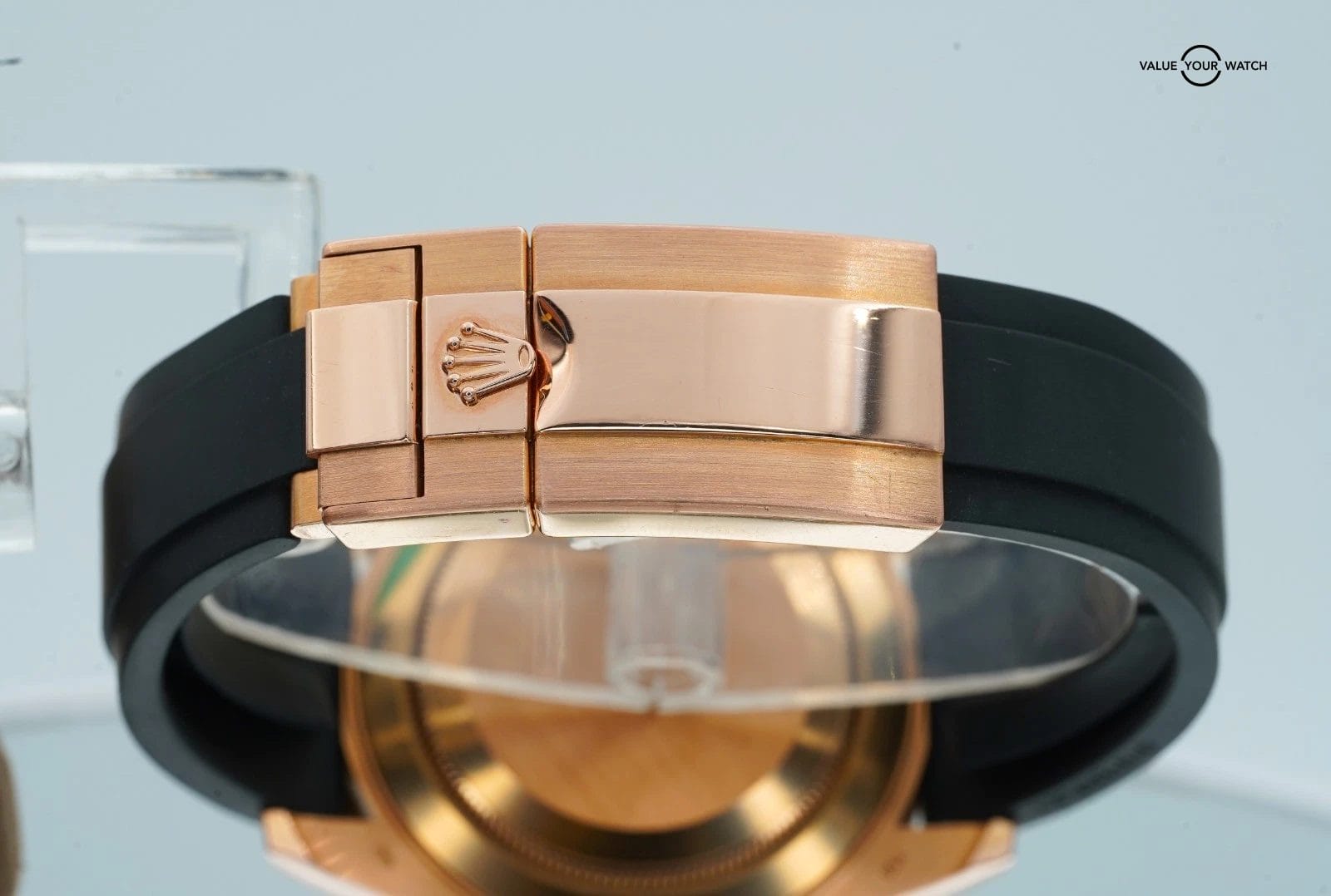 Rolex Yacht-master 40mm 116655 Rose Gold Oysterflex BOXES/PAPERS! - Image 12