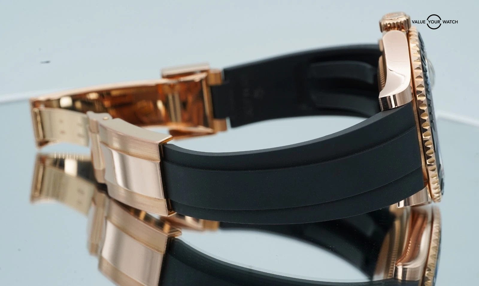 Rolex Yacht-master 40mm 116655 Rose Gold Oysterflex BOXES/PAPERS! - Image 13