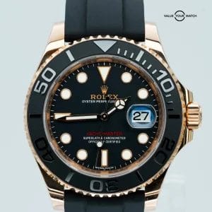 Rolex Yacht-master 40mm 116655 Rose Gold Oysterflex BOXES/PAPERS!