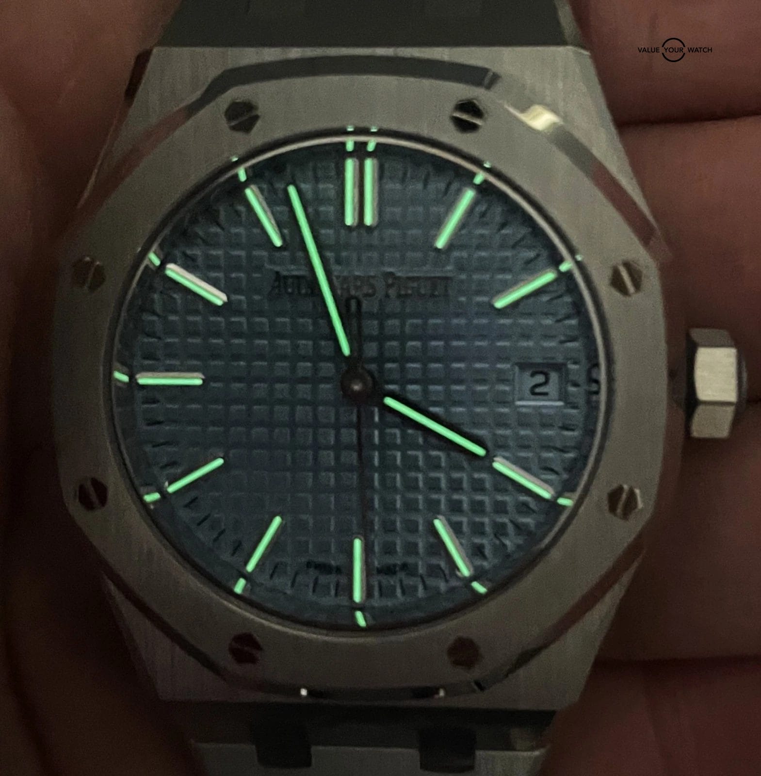 2022 Audemars Piguet Royal Oak 15550ST 50th Anniversary 37mm Light Blue Dial - Image 6