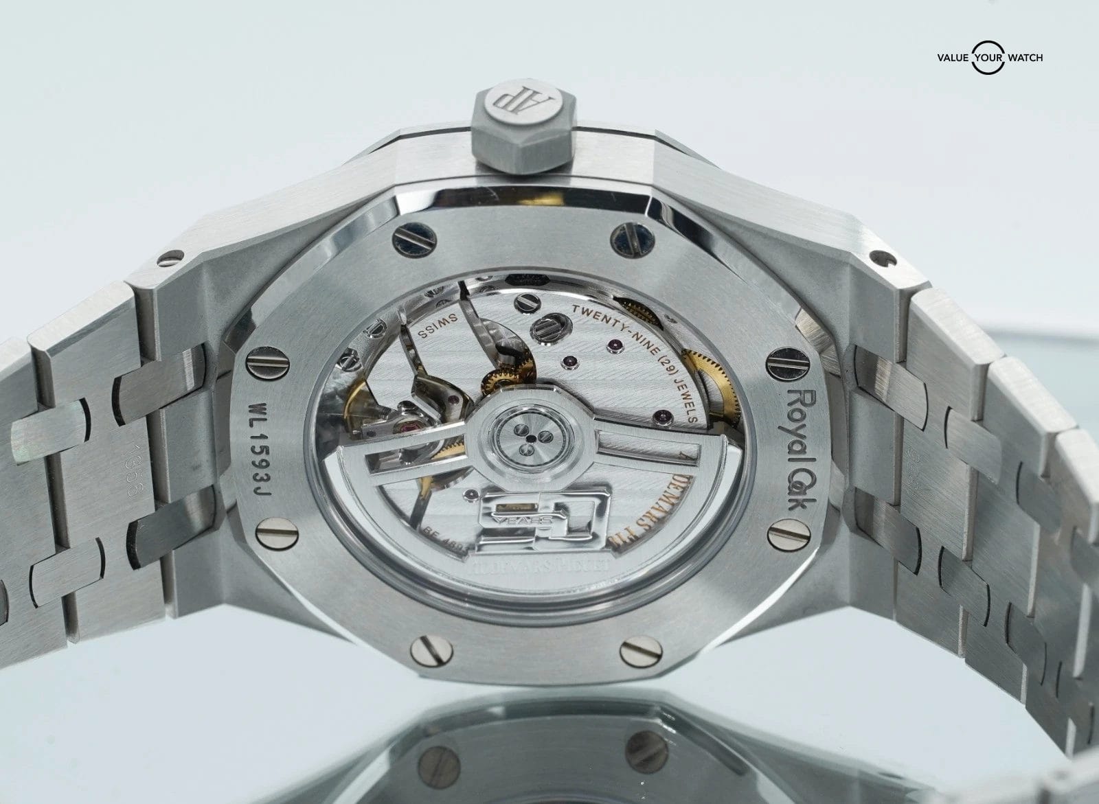 2022 Audemars Piguet Royal Oak 15550ST 50th Anniversary 37mm Light Blue Dial - Image 13