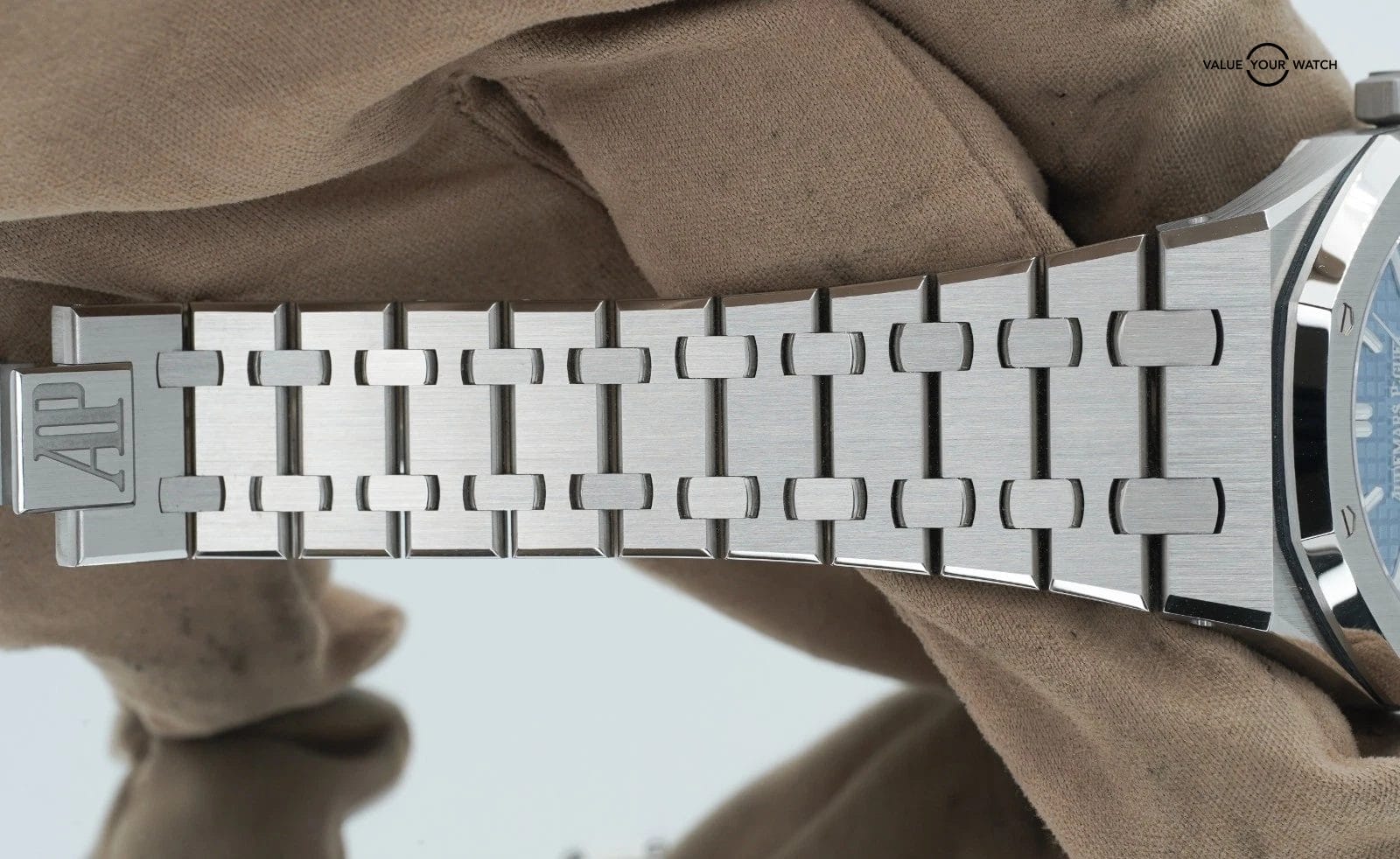 2022 Audemars Piguet Royal Oak 15550ST 50th Anniversary 37mm Light Blue Dial - Image 18