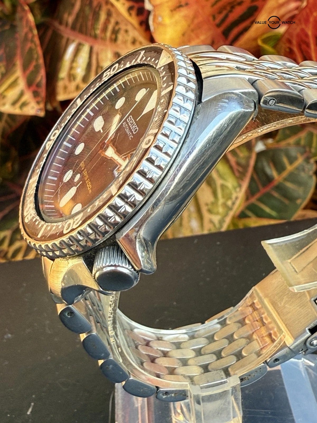 Seiko SKX173 Men's Divers Watch 200M 7S26-0028 Extra Bezels Estate Sale Runs - Image 5