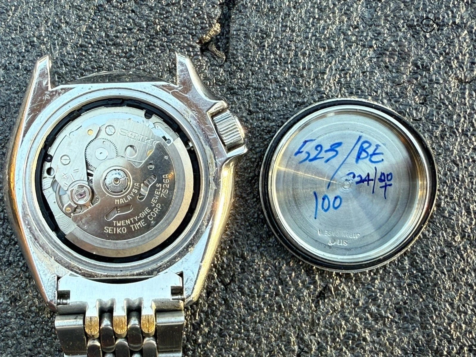 Seiko SKX173 Men's Divers Watch 200M 7S26-0028 Extra Bezels Estate Sale Runs - Image 18