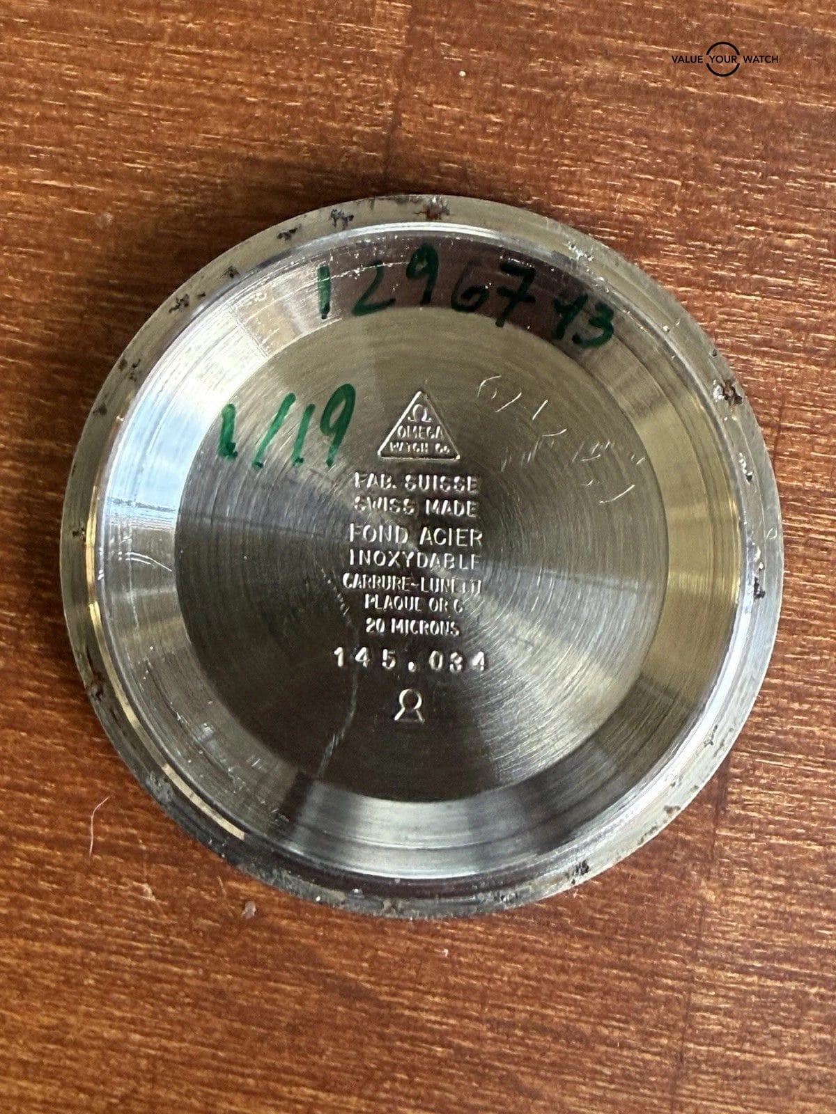 Auth. Omega Speedmaster Professional Mark II 145.034 Gold Plated 861 Estate Runs - Image 5