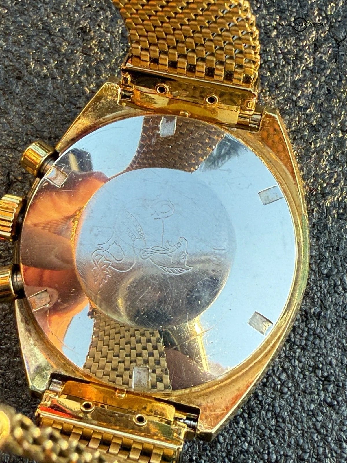 Auth. Omega Speedmaster Professional Mark II 145.034 Gold Plated 861 Estate Runs - Image 8