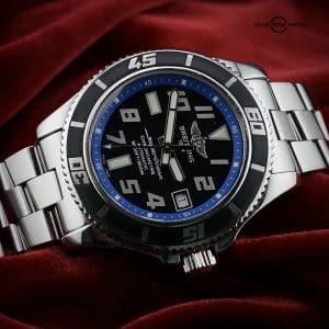 Breitling A17364 Superocean 42mm –Steel Bracelet & Extra Strap + Complete Papers