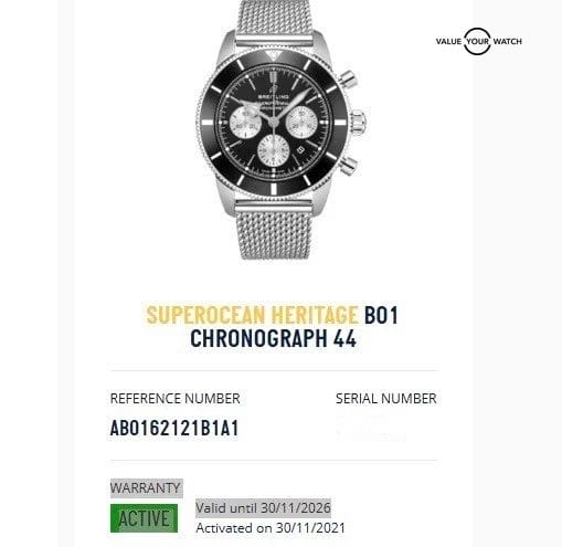 Breitling Superocean Heritage B01 Chronograph 44mm Ref. AB0162 - Image 13