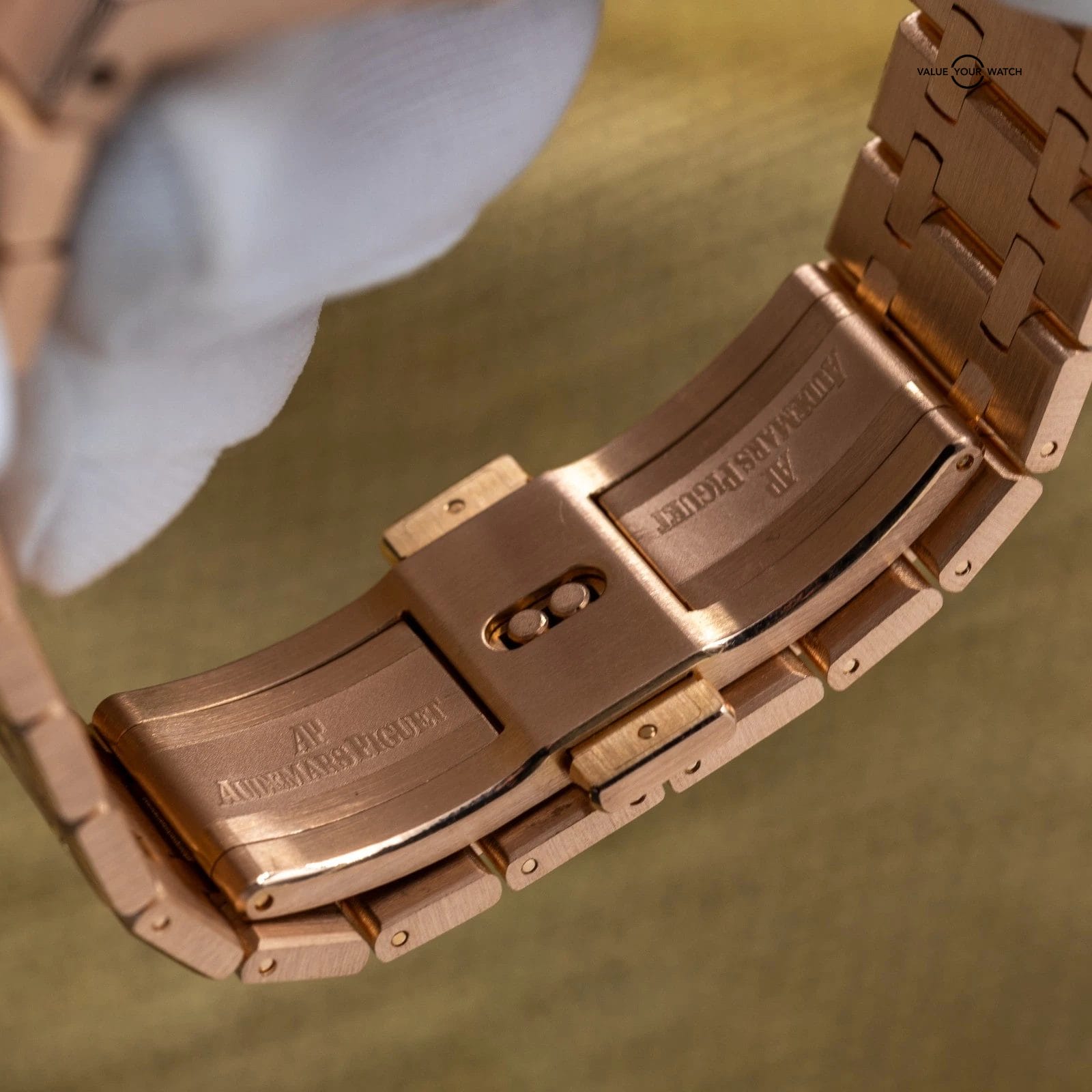 Audemars Piguet Royal Oak 41mm AP 15400OR Rose Gold Black Dial Full Set - Image 5