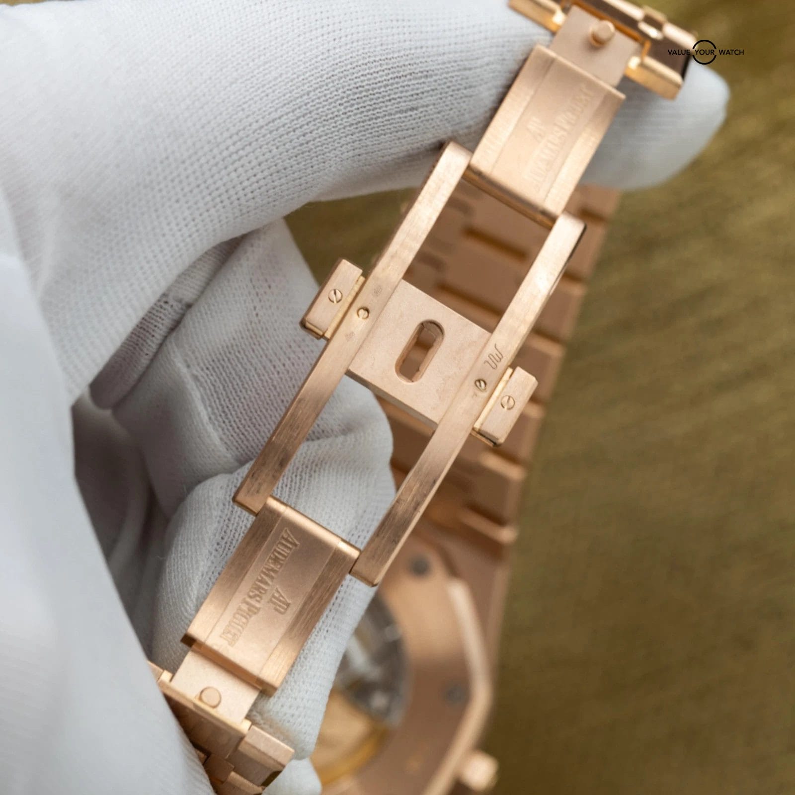 Audemars Piguet Royal Oak 41mm AP 15400OR Rose Gold Black Dial Full Set - Image 6