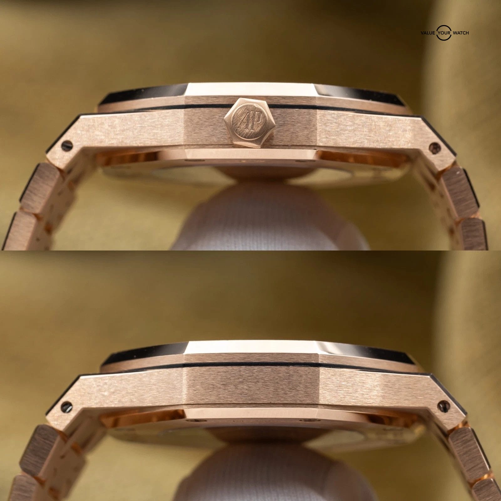 Audemars Piguet Royal Oak 41mm AP 15400OR Rose Gold Black Dial Full Set - Image 10