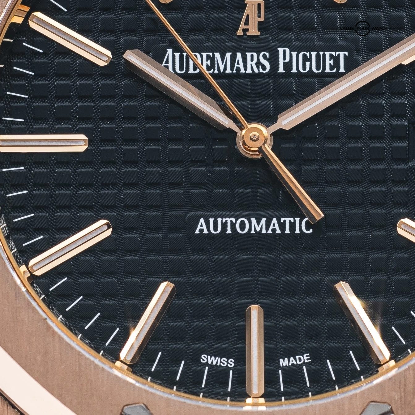 Audemars Piguet Royal Oak 41mm AP 15400OR Rose Gold Black Dial Full Set - Image 12