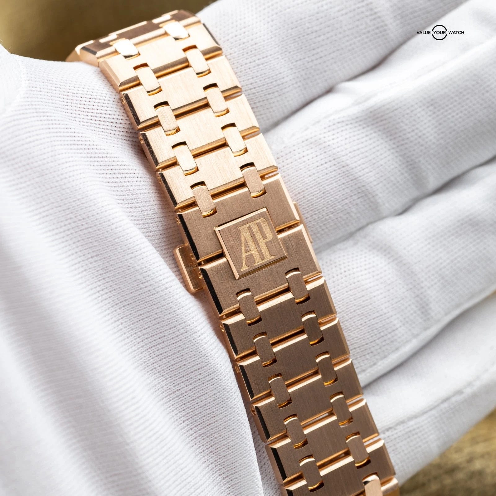 Audemars Piguet Royal Oak 41mm AP 15400OR Rose Gold Black Dial Full Set - Image 13